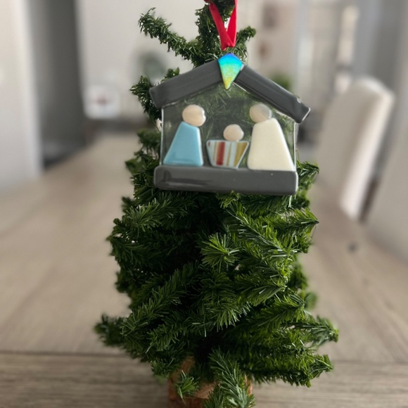 Nativity Ornaments Neiman Marcus Boxed Holy Family Christmas Ornament - Picture 2 of 7